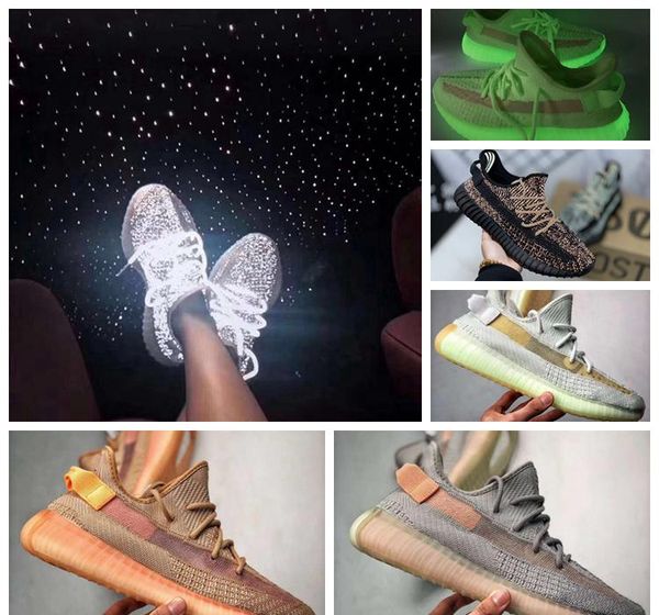 2019 kanye luxury designer men women glow gid static cream sesame west og clay true form hyperspace 3m wave runner running shoes, White;red
2019 kanye luxury designer men women glow gid static cream sesame west og clay true form hyperspace 3m wave runner running shoes, White;red