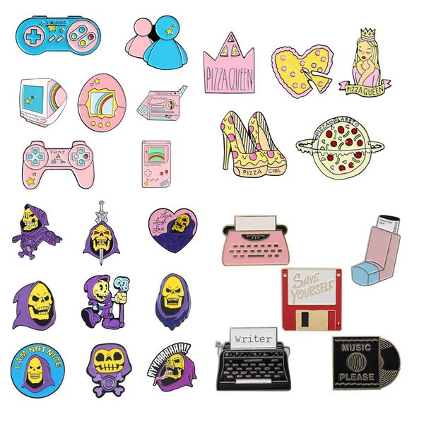 2020 cartoon enamel skull fruits brooches collection fashion pins badge shirts lapel brooch jewelry gifts for women men kids, Gray
2020 cartoon enamel skull fruits brooches collection fashion pins badge shirts lapel brooch jewelry gifts for women men kids, Gray