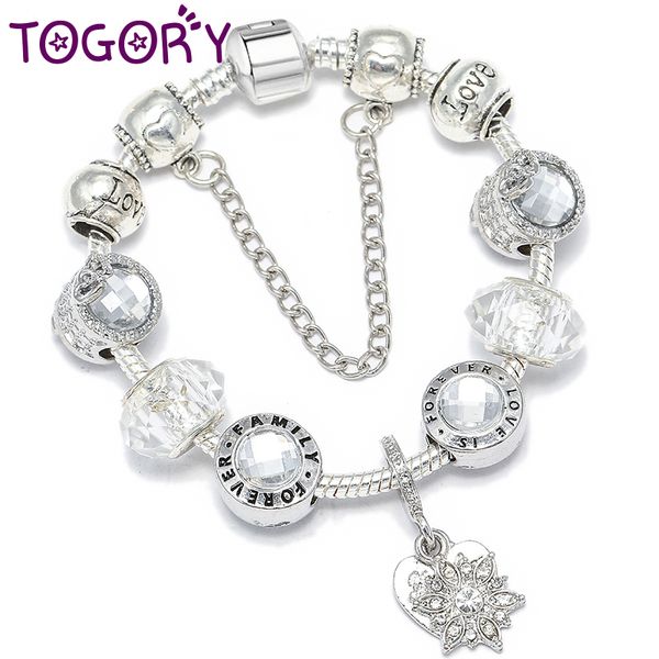 togory new forever family beads charm bracelets & bangles with snake chain bracelets for women fashion jewelry original pulsera, Golden;silver
togory new forever family beads charm bracelets & bangles with snake chain bracelets for women fashion jewelry original pulsera, Golden;silver