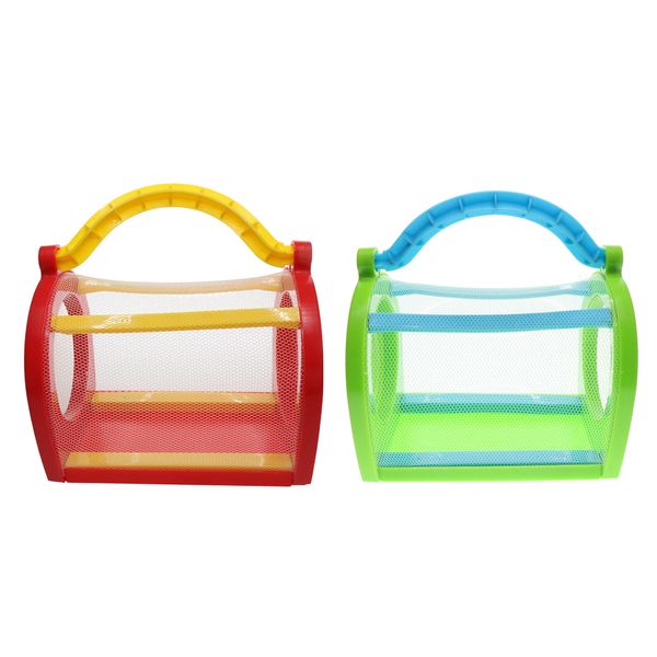 2x kids bug cage backyard exploration critter case insect house mesh holder summer gifts green + red
2x kids bug cage backyard exploration critter case insect house mesh holder summer gifts green + red