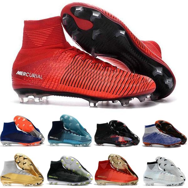 

mens kids soccer cleats mercurial cr7 superfly v fg boys football boots magista obra 2 women soccer shoes cristiano ronaldo scarpe da calcio