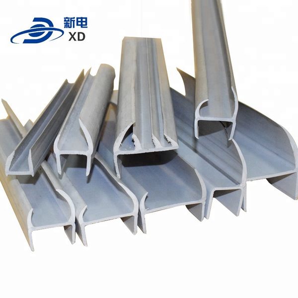 thickened grey container door rubbering strip 
thickened grey container door rubbering strip