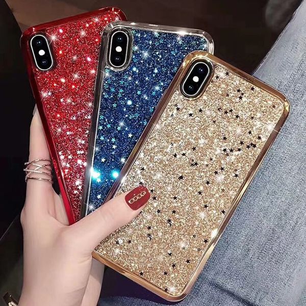 for iphone xs max case premium luxury glitter phone case tpu cover electroplate edge for iphone x xr 7 8 samsung s10 s9
for iphone xs max case premium luxury glitter phone case tpu cover electroplate edge for iphone x xr 7 8 samsung s10 s9