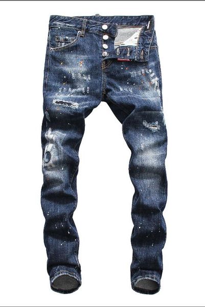 2019 european standing men's jeans, men's jeans, a pair of skinny jeans and black embroidered skulls v59, Blue
2019 european standing men's jeans, men's jeans, a pair of skinny jeans and black embroidered skulls v59, Blue