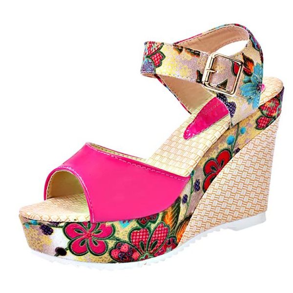 summer platform wedges casual shoes woman floral super high heels open toe slippers sandalias women sandals zapatos mujer e680, Black
summer platform wedges casual shoes woman floral super high heels open toe slippers sandalias women sandals zapatos mujer e680, Black