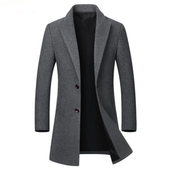mens vintage mandarin collar overocat wool jacket black gray burgundy new brand men autumn trench winter coat long windbreaker, Tan;black
mens vintage mandarin collar overocat wool jacket black gray burgundy new brand men autumn trench winter coat long windbreaker, Tan;black