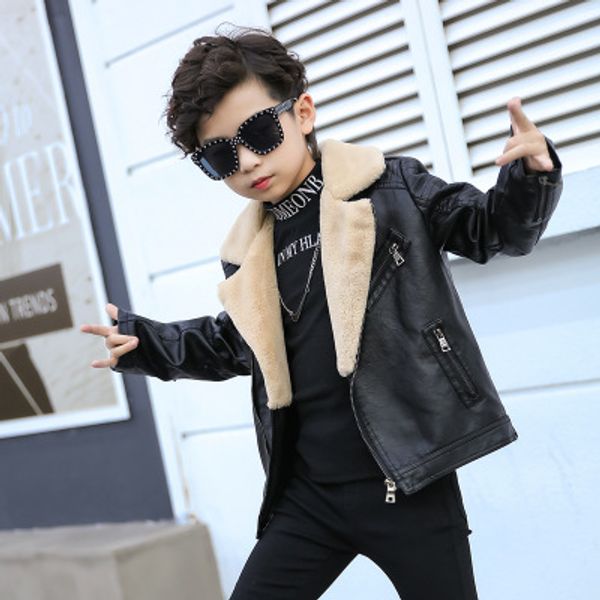 baby boys pu leather jacket 2020 winter new toddler boys casual coats kids plus velvet warm outwear pu jackets 2-7 years, Blue;gray
baby boys pu leather jacket 2020 winter new toddler boys casual coats kids plus velvet warm outwear pu jackets 2-7 years, Blue;gray