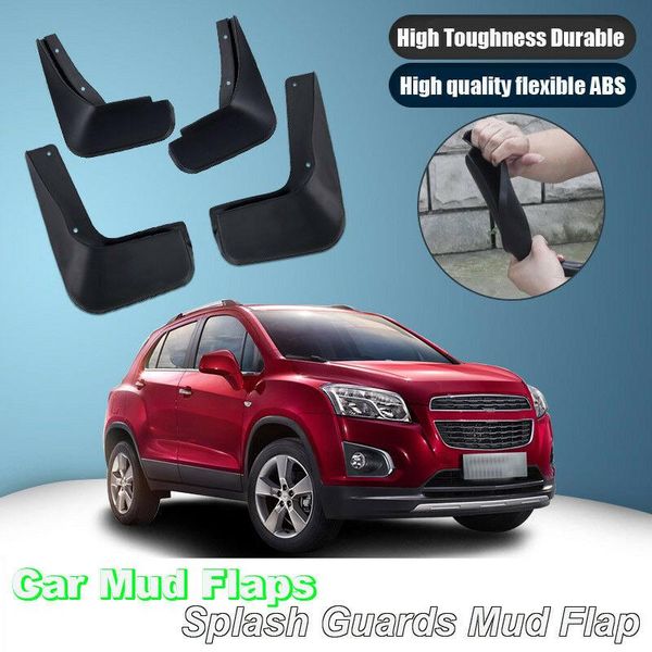for chevrolet trax 2014-2018 splash guards mud flap front rear mudguards fender 
for chevrolet trax 2014-2018 splash guards mud flap front rear mudguards fender