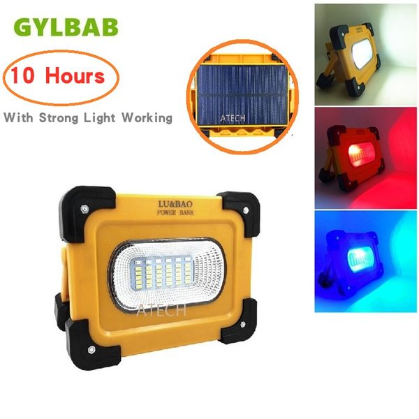 gylbab 30w solar led portable spotlight power bank work usb rechargeable lantern flash lamp 7200 mah 10 72 hours magnetic
gylbab 30w solar led portable spotlight power bank work usb rechargeable lantern flash lamp 7200 mah 10 72 hours magnetic