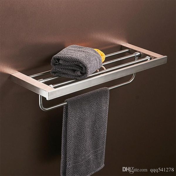 Wall Mount Bathroom Towel Holder Bathroom Stainless Steel Towel Wall Shelf Bath Hardware Accessory
Wall Mount Bathroom Towel Holder Bathroom Stainless Steel Towel Wall Shelf Bath Hardware Accessory