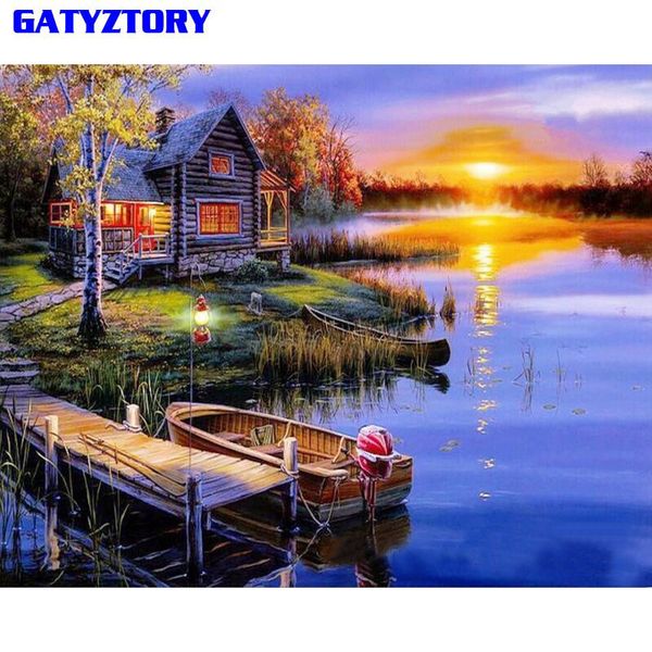 gatyztory sunset village diy painting by numbers kit modern wall art picture hand painted oil painting for home decor artworks
gatyztory sunset village diy painting by numbers kit modern wall art picture hand painted oil painting for home decor artworks