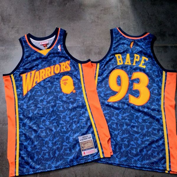 Мужской баскетбол Golden State Warriors #93 BAPE Mitchell Ness Blue Hardwood Classics swingman jersey
Мужской баскетбол Golden State Warriors #93 BAPE Mitchell Ness Blue Hardwood Classics swingman jersey