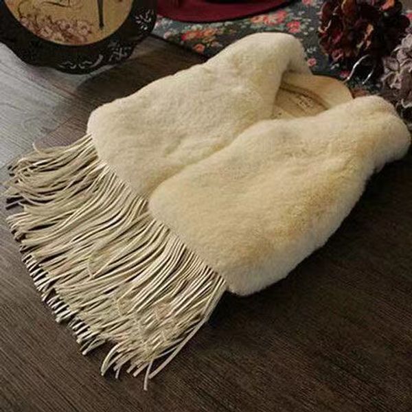 2019 autumn winter new children's clothing korean girls european american faux fur patchwork tassel vest children warm vest, Blue
2019 autumn winter new children's clothing korean girls european american faux fur patchwork tassel vest children warm vest, Blue