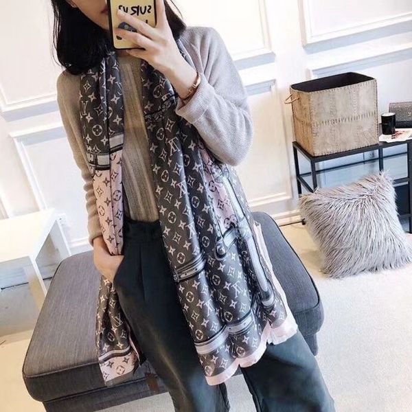 fashionble designer scarfs luxury scarf women brand shawl scarf autumn long neck 2 colors optional 180x90cm, Blue;gray
fashionble designer scarfs luxury scarf women brand shawl scarf autumn long neck 2 colors optional 180x90cm, Blue;gray