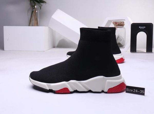 new boys girls luxury designer sock shoes speed runner kids running shoes children's babys summer athletic sport sneakers size:24-35, Black
new boys girls luxury designer sock shoes speed runner kids running shoes children's babys summer athletic sport sneakers size:24-35, Black