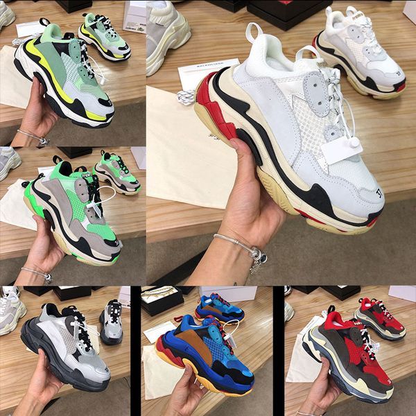 2019 fashion designer paris 17fw triple-s shoes triple s casual dad shoes men and women beige black designer shoes size 35-45
2019 fashion designer paris 17fw triple-s shoes triple s casual dad shoes men and women beige black designer shoes size 35-45
