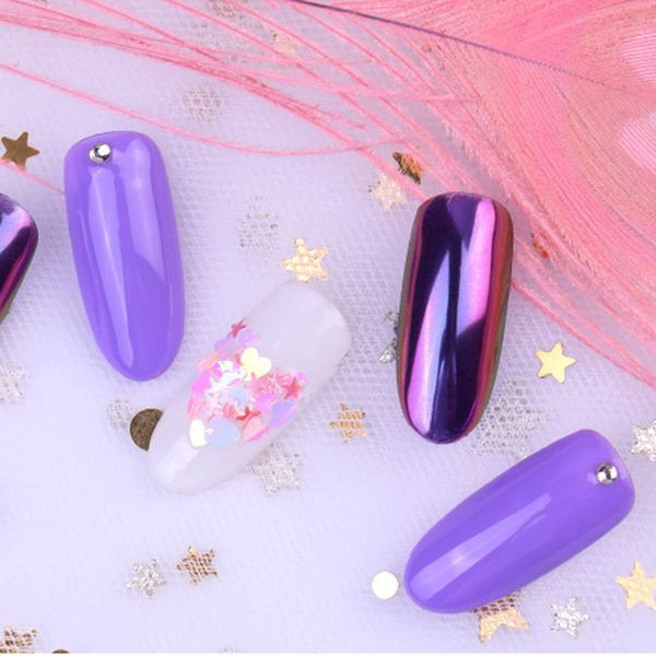 1 box nail powder mirror holographic nail glitter powder aurora effect for art decoration smjgood, Silver;gold
1 box nail powder mirror holographic nail glitter powder aurora effect for art decoration smjgood, Silver;gold