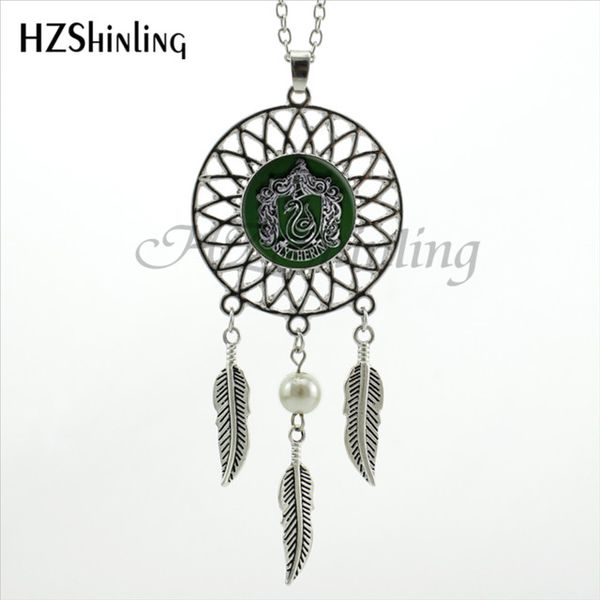 trendy style slytherin badge of hogwarts necklace hogwarts school dream catcher jewelry wings shaped sweater chain ndc-0020 5.0, Silver
trendy style slytherin badge of hogwarts necklace hogwarts school dream catcher jewelry wings shaped sweater chain ndc-0020 5.0, Silver