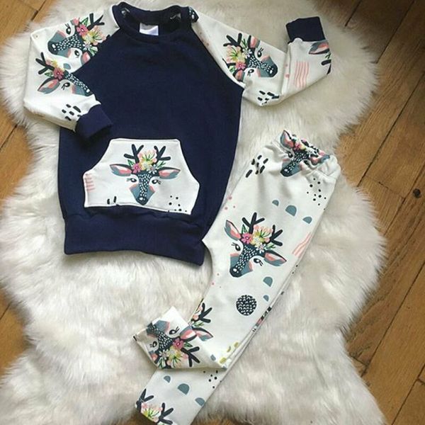 2020 new infant baby boy kid long sleeve deer sweater autumn winter cotton clothes set, White
2020 new infant baby boy kid long sleeve deer sweater autumn winter cotton clothes set, White