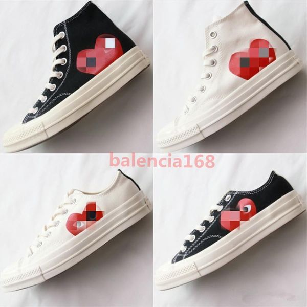 2020 mens commes des garcons play chuck 1970 sneakers for men's tayler vulcanized shoes man skateboarding womens skate women hearts wom, Black
2020 mens commes des garcons play chuck 1970 sneakers for men's tayler vulcanized shoes man skateboarding womens skate women hearts wom, Black