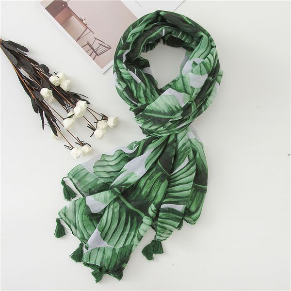soft no tie good build ins wind blower tropic green leaf printing scarf tourism sunscreen shawl, Blue;gray
soft no tie good build ins wind blower tropic green leaf printing scarf tourism sunscreen shawl, Blue;gray