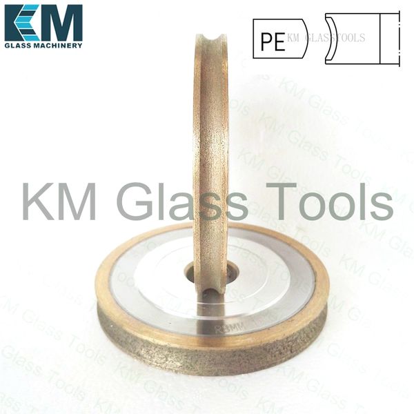 150x22xpe(3~15)mm peripheral daimond wheel pencil edging,for shape glass edging machine.
150x22xpe(3~15)mm peripheral daimond wheel pencil edging,for shape glass edging machine.
