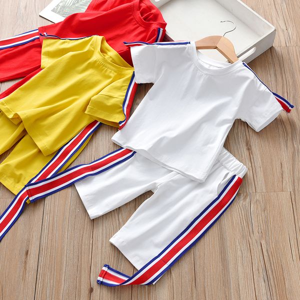 boys and girls set 2018 summer new short-sleeved pure t-shirt baby shorts thin children fashion two-piece trendy hot, White
boys and girls set 2018 summer new short-sleeved pure t-shirt baby shorts thin children fashion two-piece trendy hot, White