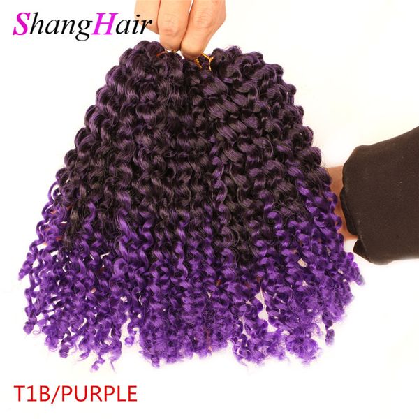 shanghair 8 inch synthetic hair extension marlybob crochet afro kinky curly 90g/pc braiding hair, Black
shanghair 8 inch synthetic hair extension marlybob crochet afro kinky curly 90g/pc braiding hair, Black