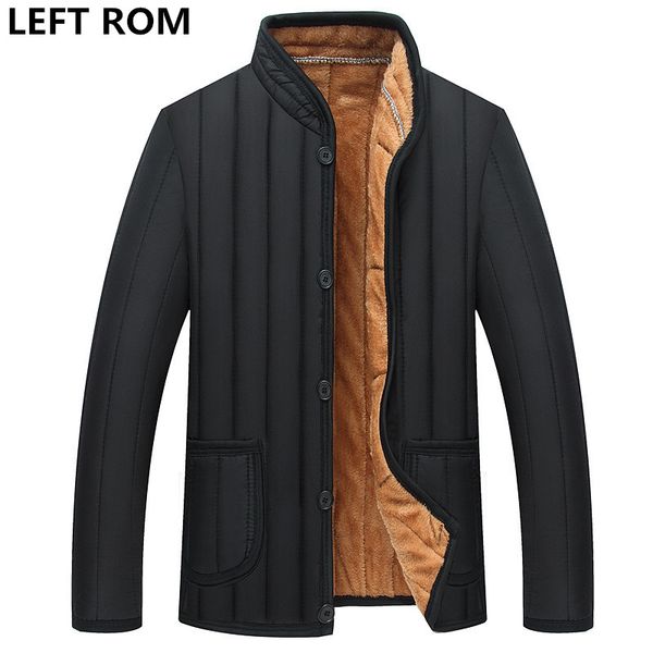left rom 2017 new style fashion male winter increases the fleece to keep warm stand collar cotton-padded clothes/men jackets 4xl, Black
left rom 2017 new style fashion male winter increases the fleece to keep warm stand collar cotton-padded clothes/men jackets 4xl, Black