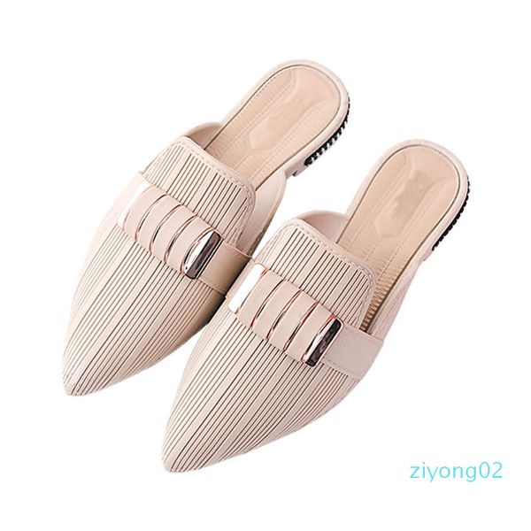 new fashion summer slippers slides shoes metal mules shoes pointed toe slippers lady flats pointed toe women black z2
new fashion summer slippers slides shoes metal mules shoes pointed toe slippers lady flats pointed toe women black z2