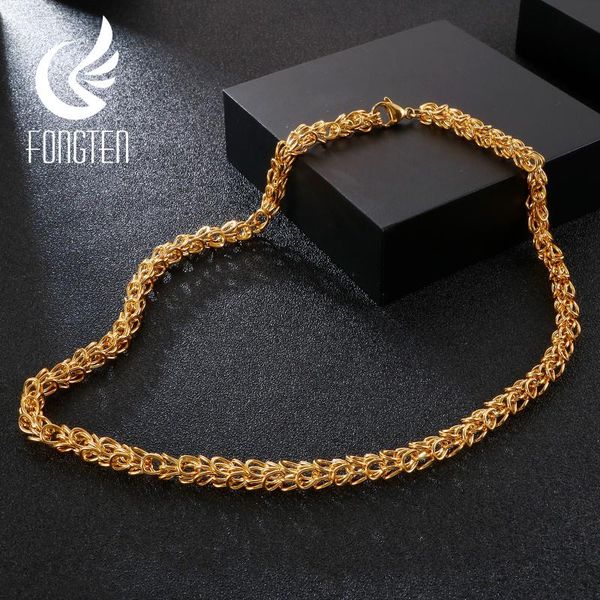 fongten simple punk link chain male necklace stainless steel long wholesale mens necklaces fashion jewelry 2020, Silver
fongten simple punk link chain male necklace stainless steel long wholesale mens necklaces fashion jewelry 2020, Silver