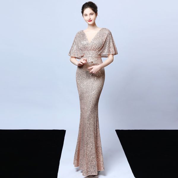 sequins applique mermaid evening dresses 2020 real image long sleeve gold champagne 3d rose floral bottom african black girl prom dress
sequins applique mermaid evening dresses 2020 real image long sleeve gold champagne 3d rose floral bottom african black girl prom dress