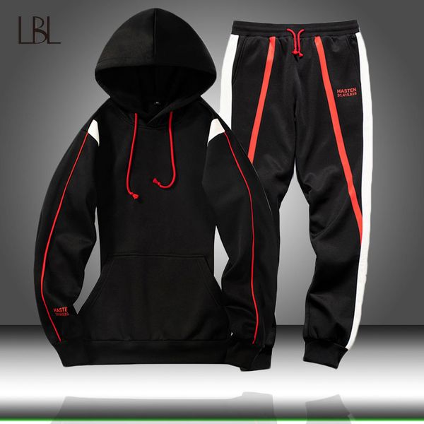 two pieces set fashion hooded sweatshirts sportswear men tracksuit hoodie autumn mens brand clothes hoodies+pants sets clothing, Black
two pieces set fashion hooded sweatshirts sportswear men tracksuit hoodie autumn mens brand clothes hoodies+pants sets clothing, Black