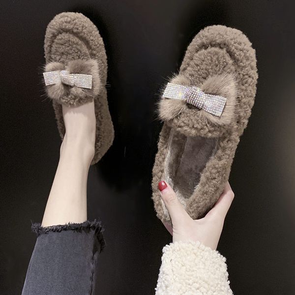 korean shoes female footwear women loafers fur crystal casual sneaker all-match round toe women's moccasins bow-knot autumn, Black
korean shoes female footwear women loafers fur crystal casual sneaker all-match round toe women's moccasins bow-knot autumn, Black