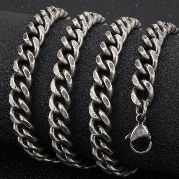 8/9/10mm thick mens necklaces 26" long chain necklace for men vintage stainless steel jewellery accessories male birthday gifts, Silver
8/9/10mm thick mens necklaces 26" long chain necklace for men vintage stainless steel jewellery accessories male birthday gifts, Silver