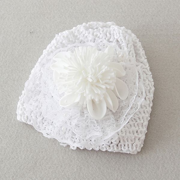 

christening bonnet white newborn baby hat flower baby cap 0-1y toddler baptism special occasion accessories a015 cap, Red;yellow
