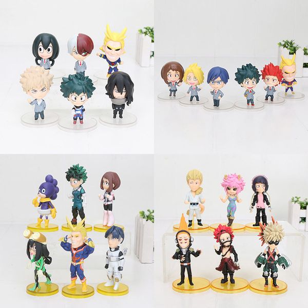 4-10 см 6 шт. / компл. my hero academia midoriya izuku bakugou katsuki todoroki shouto kirishima eijiro no hero academia пвх фигурка игрушки
4-10 см 6 шт. / компл. my hero academia midoriya izuku bakugou katsuki todoroki shouto kirishima eijiro no hero academia пвх фигурка игрушки