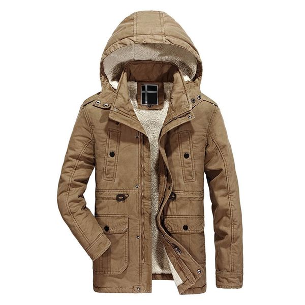winter parka jacket men casual hooded collar removable thick warm wool liner winter mens outerwear windbreaker mid-long coat men, Black
winter parka jacket men casual hooded collar removable thick warm wool liner winter mens outerwear windbreaker mid-long coat men, Black