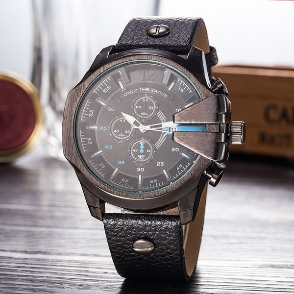 luxury men m watch 2020 sport casual simple leather strap chronograph mvmt calendar quartz wristwatches, Slivery;brown
luxury men m watch 2020 sport casual simple leather strap chronograph mvmt calendar quartz wristwatches, Slivery;brown