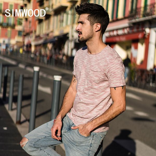 simwood 2020 new arrive summer t shirt men slim print fit cotton curl neckline short sleeve tshirt brand clothing 180051, White;black
simwood 2020 new arrive summer t shirt men slim print fit cotton curl neckline short sleeve tshirt brand clothing 180051, White;black
