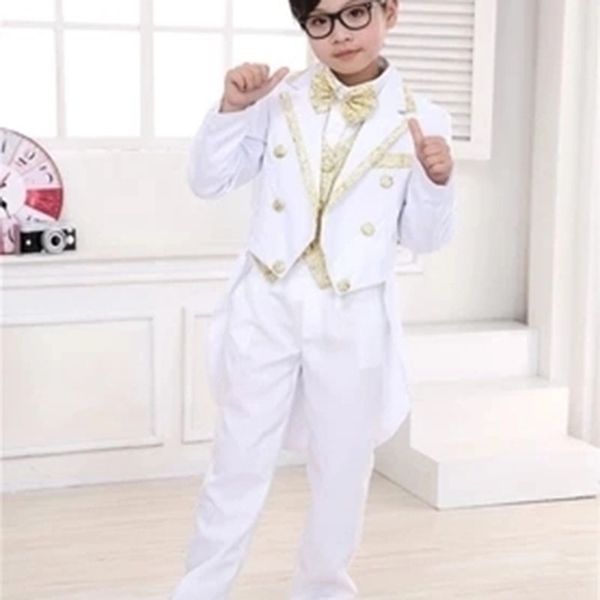 children chorus conductor men's small suit black and white tuxedo host piano ballet performance costumes five-piece suit, Black;red
children chorus conductor men's small suit black and white tuxedo host piano ballet performance costumes five-piece suit, Black;red
