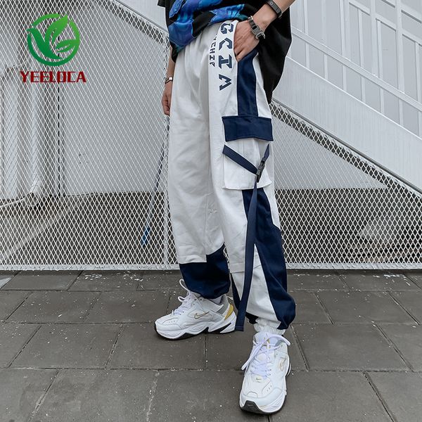 hip-hop pants men tactical overalls large pockets color matching 2020 new casual joggers trousers trend design high quality, Black
hip-hop pants men tactical overalls large pockets color matching 2020 new casual joggers trousers trend design high quality, Black