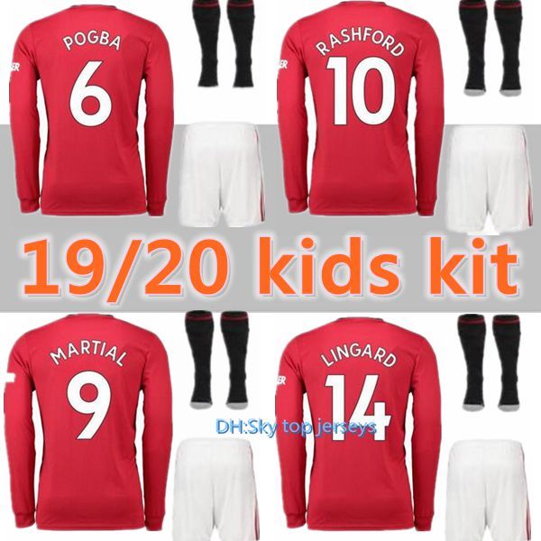 long sleeve manchester soccer jersey kids kit 19 20 united pogba alexis mata lukaku fred rashford matic kit shirt 2019 2020 shirt, Black
long sleeve manchester soccer jersey kids kit 19 20 united pogba alexis mata lukaku fred rashford matic kit shirt 2019 2020 shirt, Black