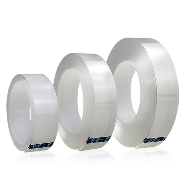transparent magic nano tape washable reusable double-sided tape adhesive nano-no trace paste removable glue cleanable household
transparent magic nano tape washable reusable double-sided tape adhesive nano-no trace paste removable glue cleanable household
