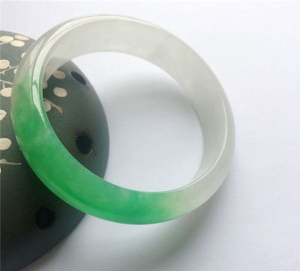 send certificate natural burmese jadeite 54-64mm green two-color bracelet elegant princess jewelry send mom to girlfriend, Golden;silver
send certificate natural burmese jadeite 54-64mm green two-color bracelet elegant princess jewelry send mom to girlfriend, Golden;silver