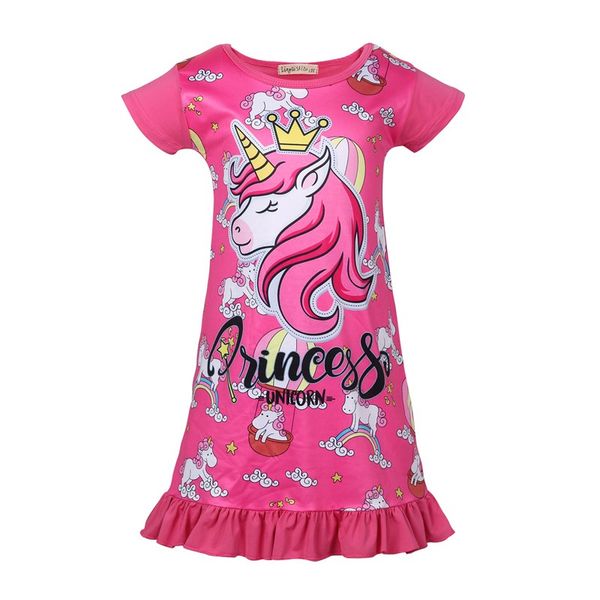 girls unicorn dress 2019 kids summer dresses for girls girl nightwear dress girl casual dress for 110-150cm, Red;yellow
girls unicorn dress 2019 kids summer dresses for girls girl nightwear dress girl casual dress for 110-150cm, Red;yellow
