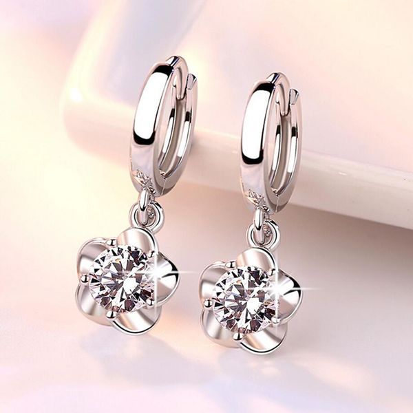 100% 925 sterling silver shiny crystal plum flower drop earrings female jewelry women gift wholesale drop shipping, Golden;silver
100% 925 sterling silver shiny crystal plum flower drop earrings female jewelry women gift wholesale drop shipping, Golden;silver