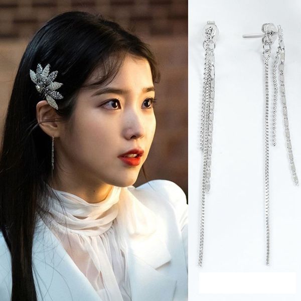 de l iu celebrity style earrings lee zhi en 925 silver-ear stud women's long elegant immortal tassels slimming
de l iu celebrity style earrings lee zhi en 925 silver-ear stud women's long elegant immortal tassels slimming