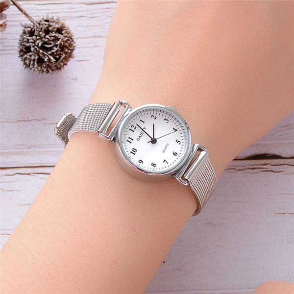 simple silver watches women luxury gold stainless steel mesh strap fashion casual dress quartz bracelet watch 30, Slivery;brown
simple silver watches women luxury gold stainless steel mesh strap fashion casual dress quartz bracelet watch 30, Slivery;brown