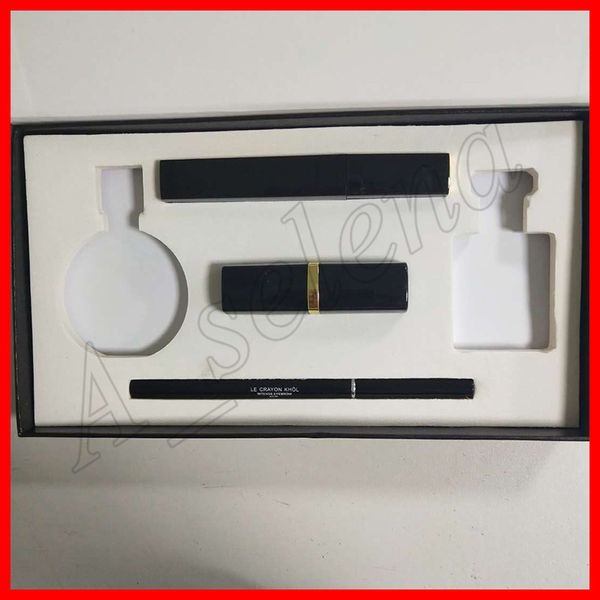 2018 famou brand makeup et perfume lip tick eyeliner ma cara 5 in 1 with box lip co metic hipping